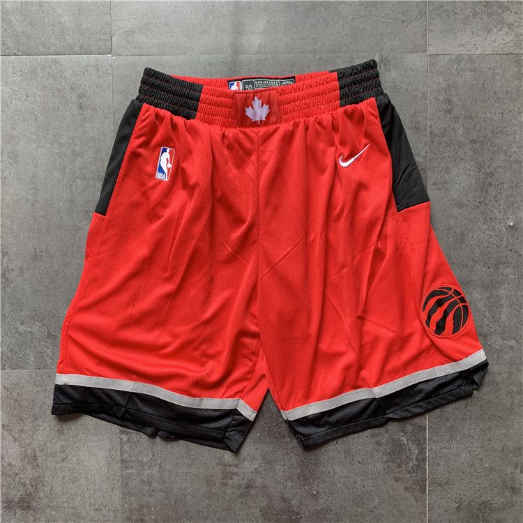Men NBA Toronto Raptors Red Nike Shorts 04161->toronto raptors->NBA Jersey